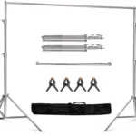 KIT PORTAFONDO 2,8X 3 METROS  EN ALUMINIO