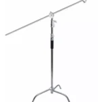 TRIPODE JIRAFA EN ACERO CROMADO C-STAND