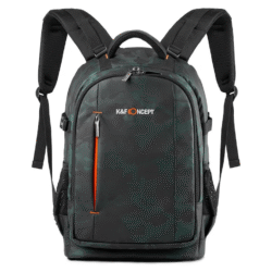 K&F NATURE WANDER CAMOUFLAGE  23 LITROS - 2 DSLR CAMARAS Y 2 LENTES Y TRIPODE