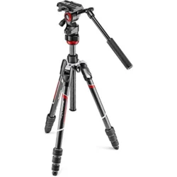 TRIPODE MANFROTTO BEFREE LIVE FIBRA DE CARBONO